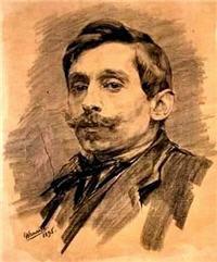 Portrait of Gustave Vanaise: Self-portrait